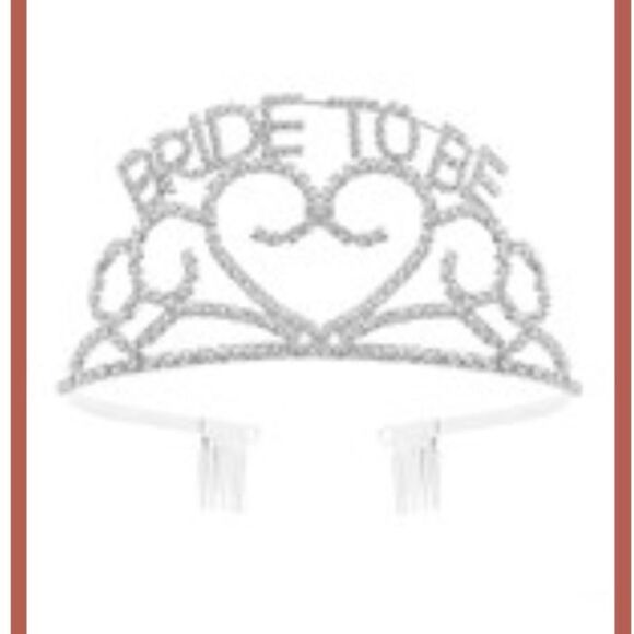 Bride Tiara Silver Bridal Celebration Headpiece - Picture 1 of 1
